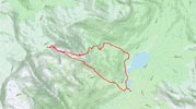 notre belle rando sur carte